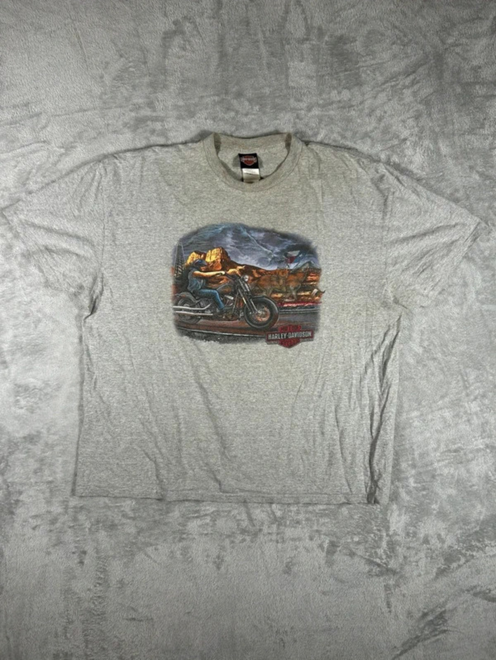 vintage harley davidson san antonio texas graphic t shirt 3XL